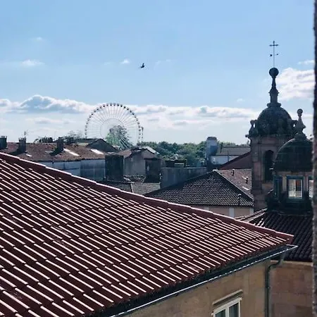 Soleado Duplex En El Corazon De Compostela