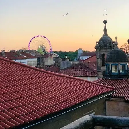 Soleado Duplex En El Corazon De Compostela *
