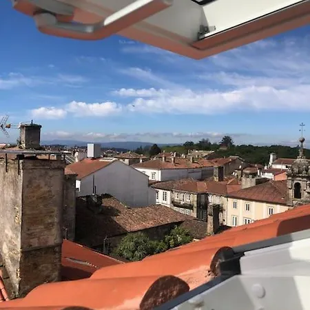 Soleado Duplex En El Corazon De Compostela Apartamento *
